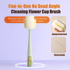 5-in-1 Flower Cup Cleaning Brush – Deep Clean, Zero Dead Angles