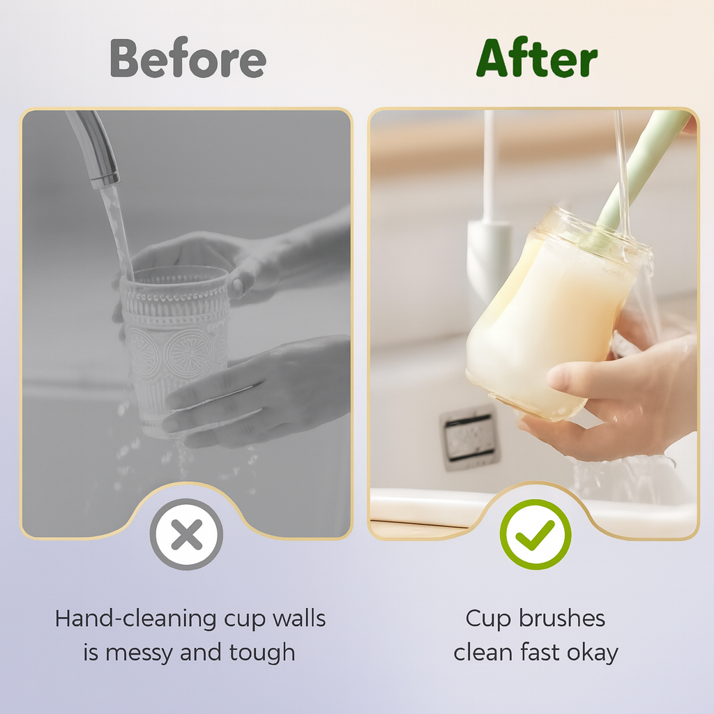 5-in-1 Flower Cup Cleaning Brush – Deep Clean, Zero Dead Angles