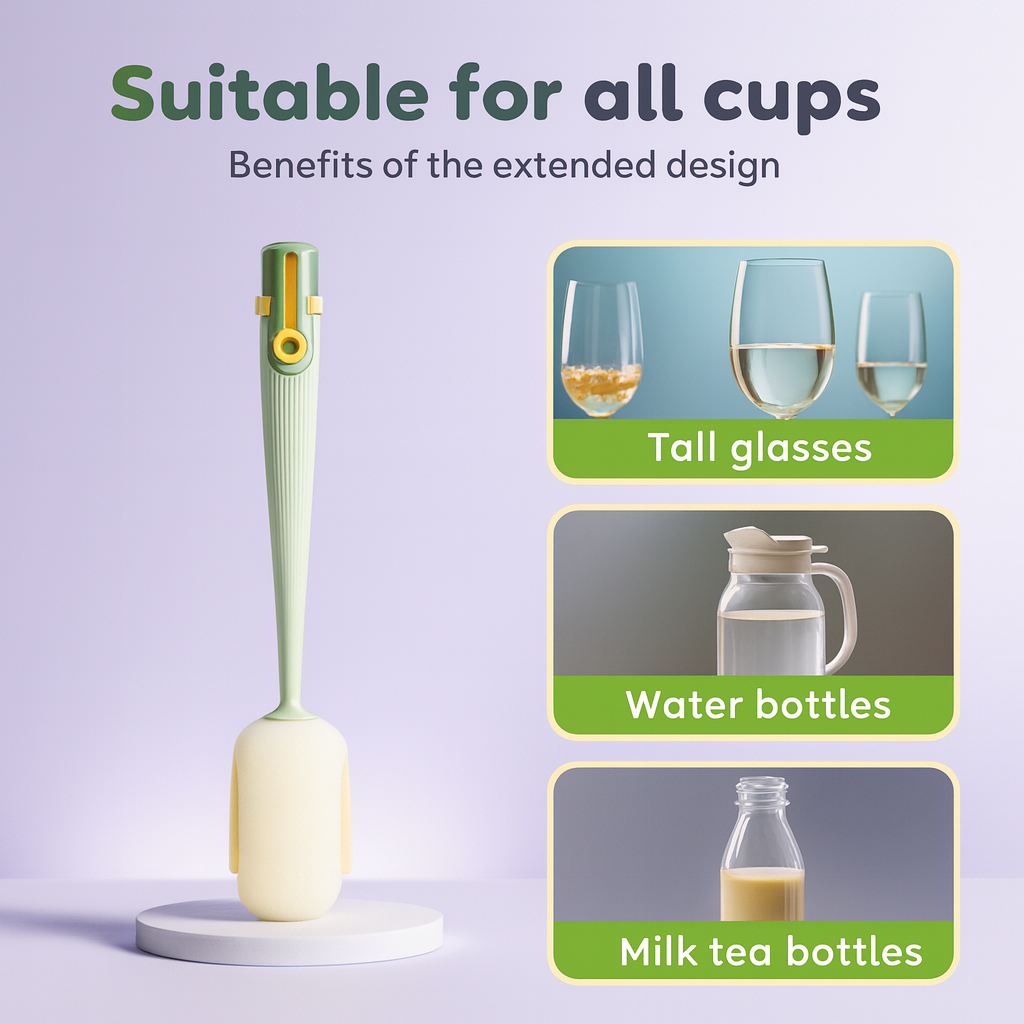 5-in-1 Flower Cup Cleaning Brush – Deep Clean, Zero Dead Angles