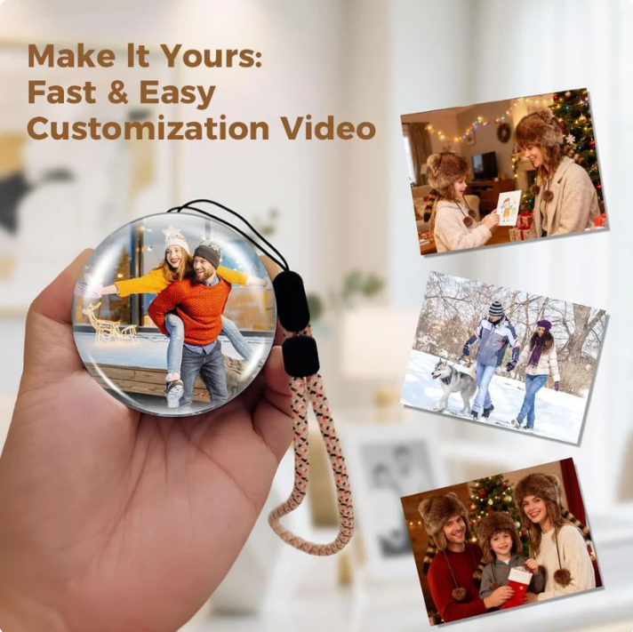 Magic Crystal Orb™-Video playing orb memory